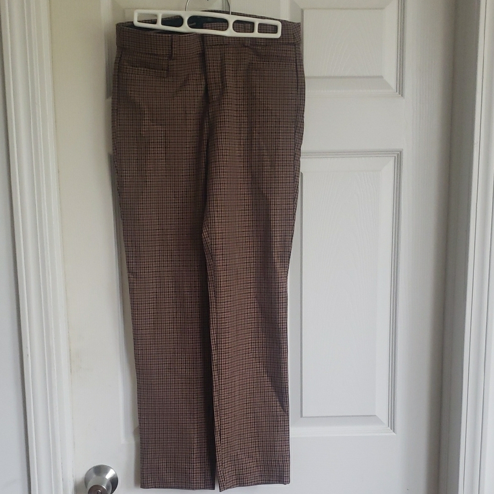 Banana Republic Brown Dress Pants Straight-Leg